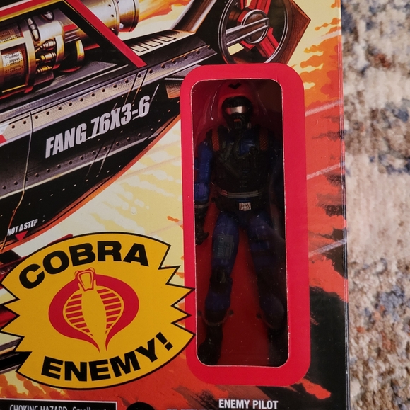G.I. Joe Retro Collection Cobra F.A.N.G. FANG BRAND NEW Walmart Exclusive Toy - Picture 3 of 12